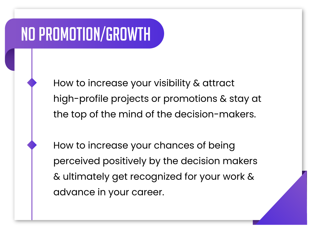 No Promotion/Growth